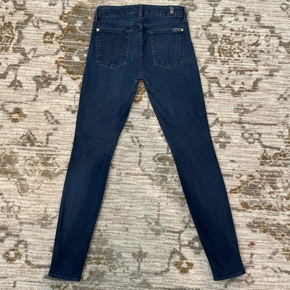 7 For All Mankind - Dark - Skinny - Picture 2 of 5